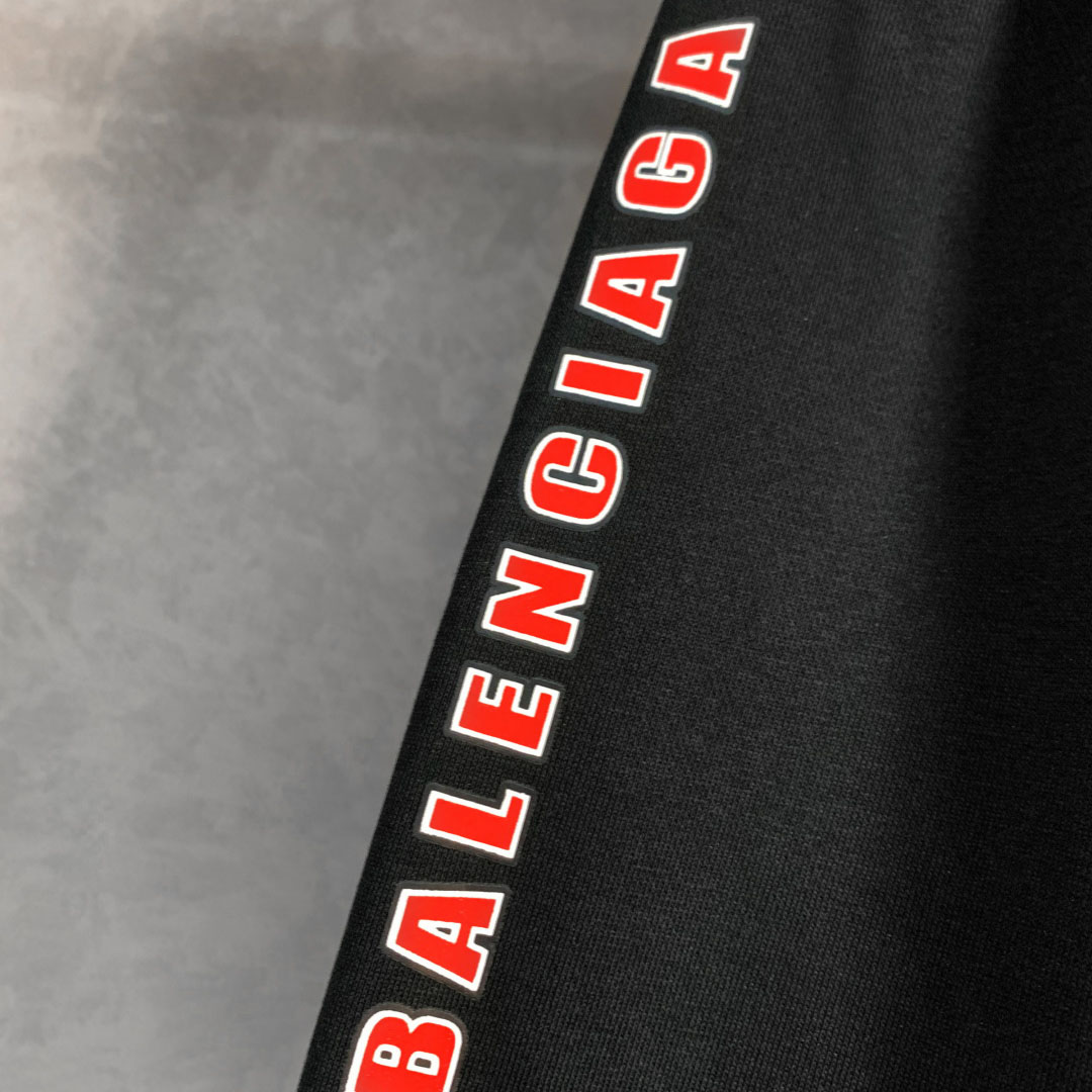 Balenciaga Cotton Logo Shorts - PerfectKickZ