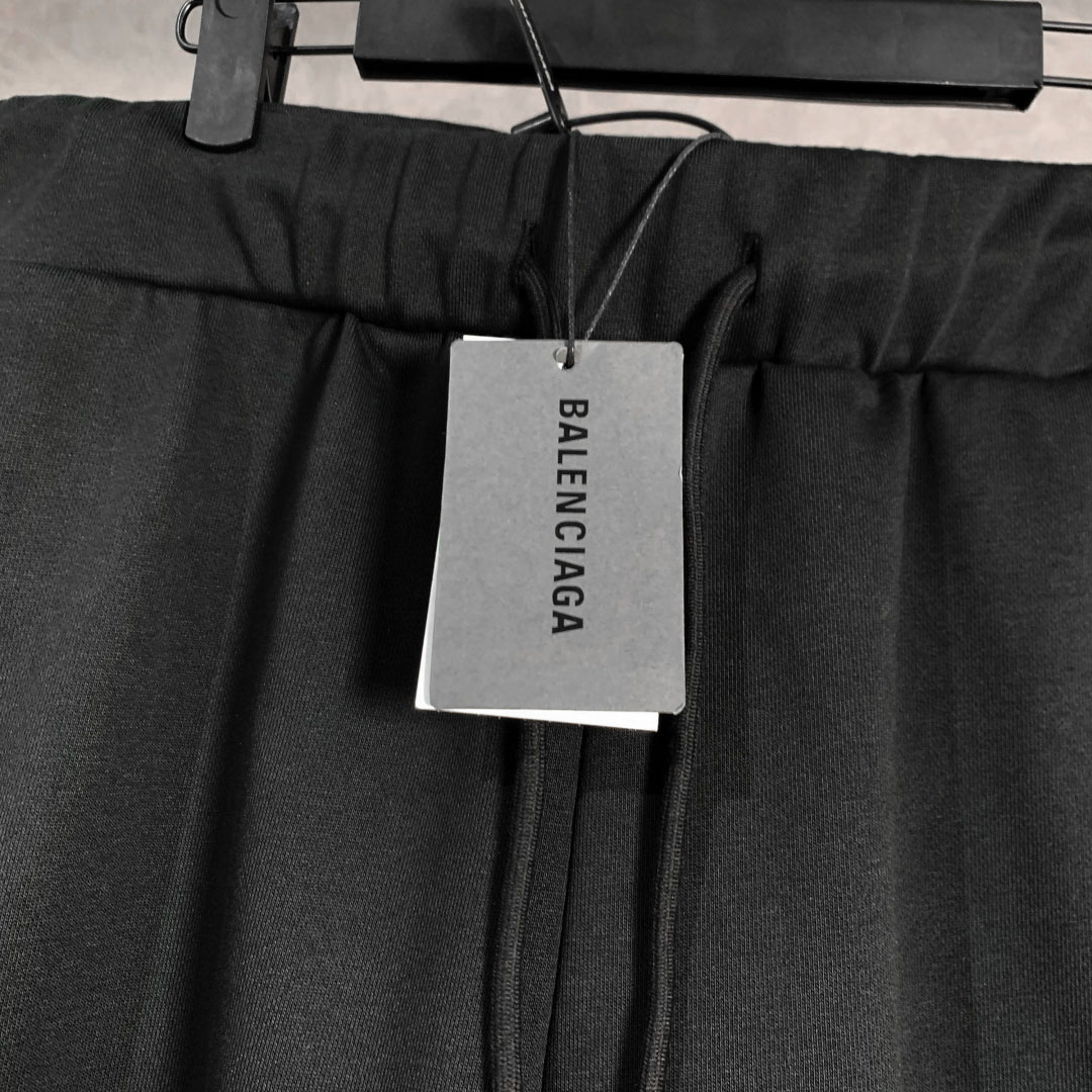 Balenciaga Cotton Logo Shorts - PerfectKickZ