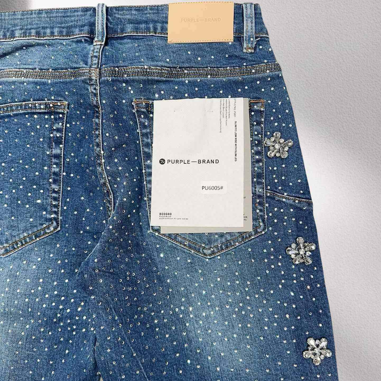 Purple-Brand Denim Shorts    6005 - PerfectKickZ