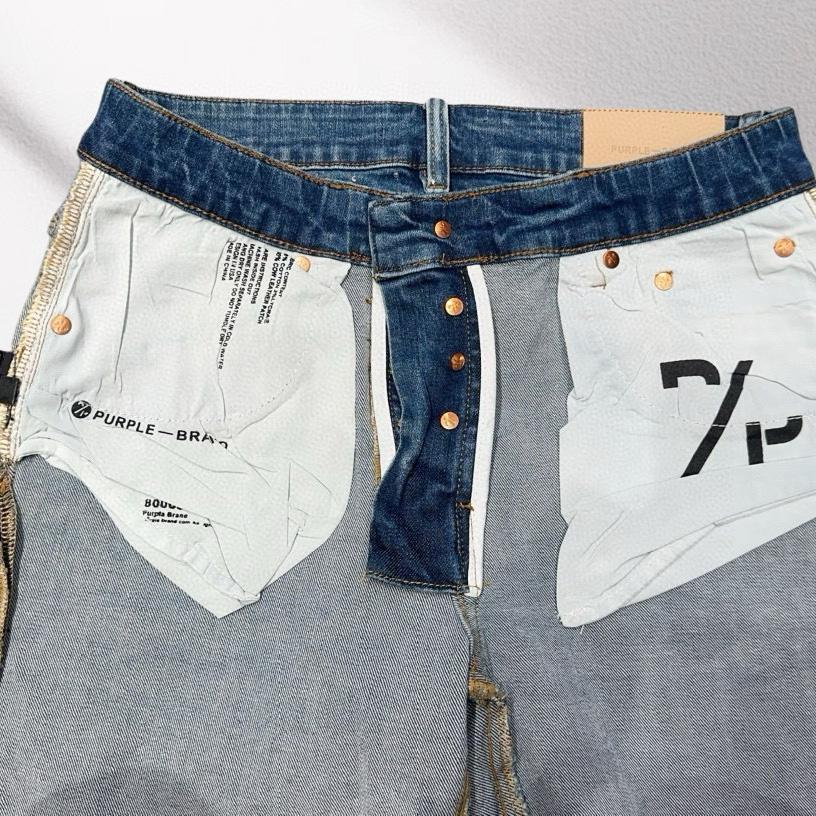 Purple-Brand Denim Shorts    6005 - PerfectKickZ