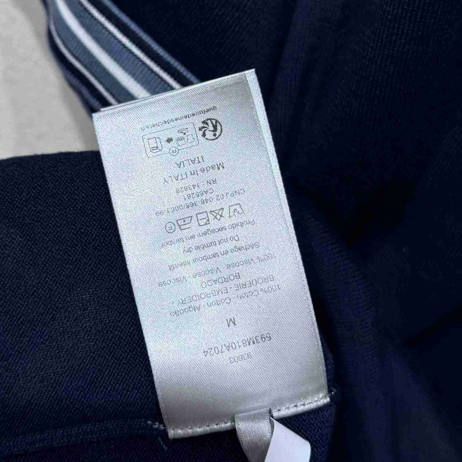 Christian Dior Couture Lily of the Valley Polo Shirt - PerfectKickZ