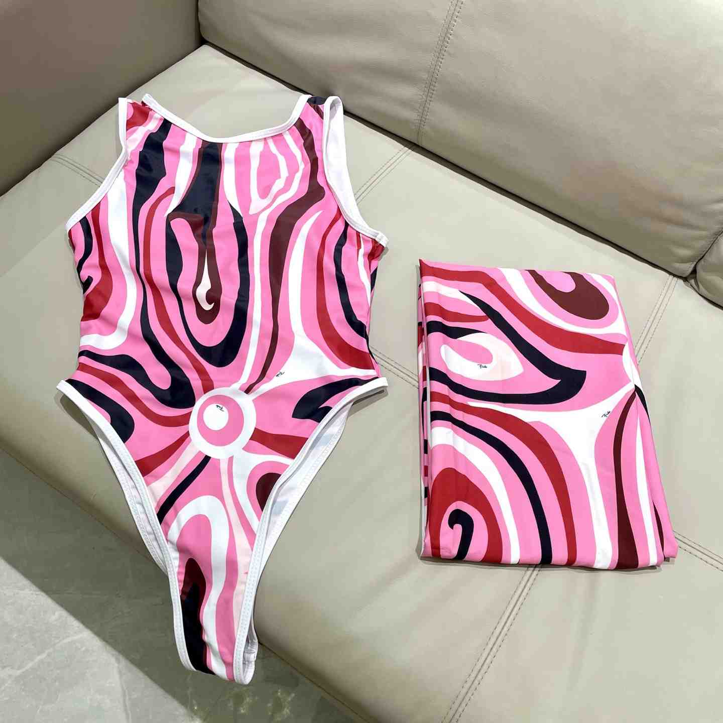 Pucci Iride-Print Swimsuit  - PerfectKickZ