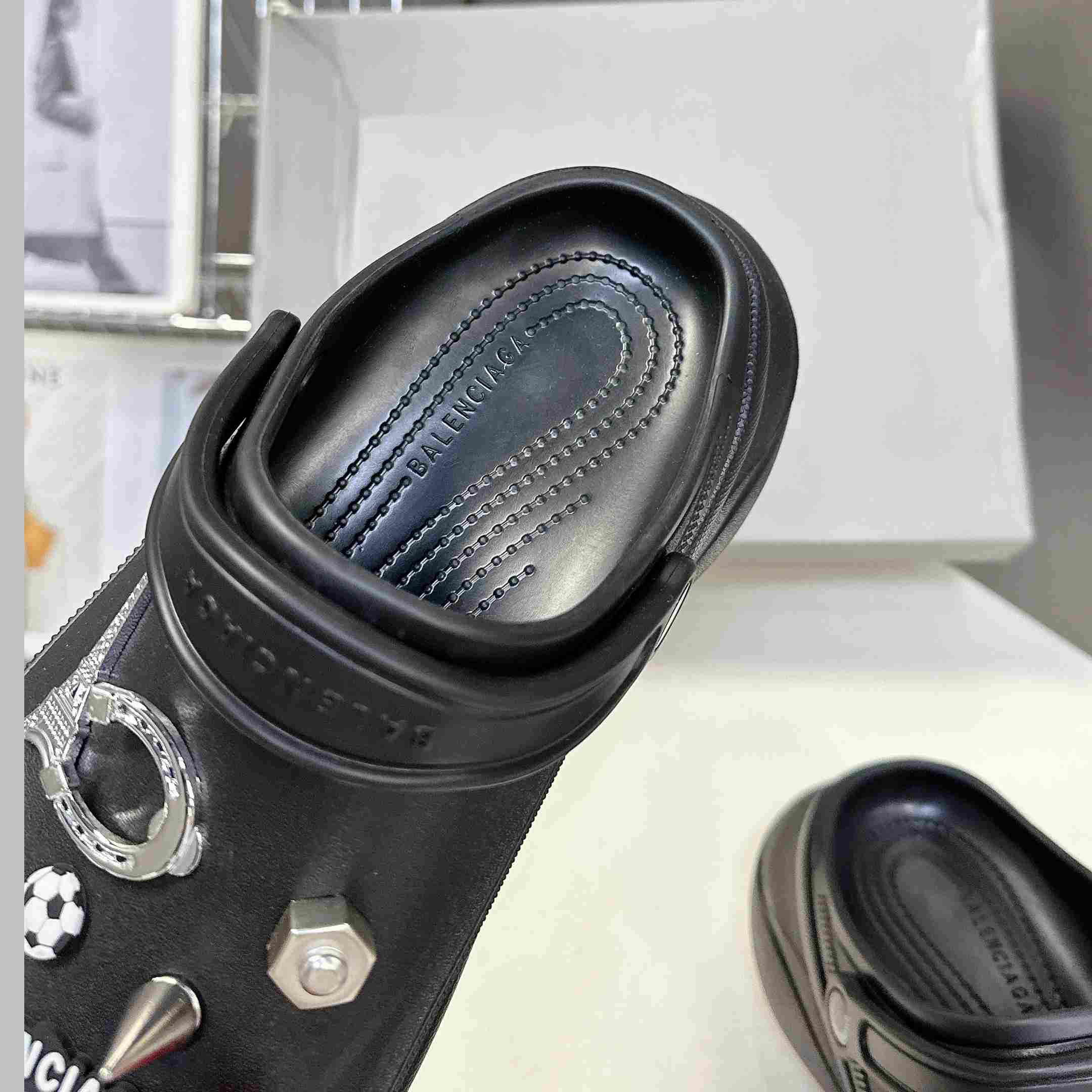 Balenciaga Crocs™ Mule In Black - PerfectKickZ