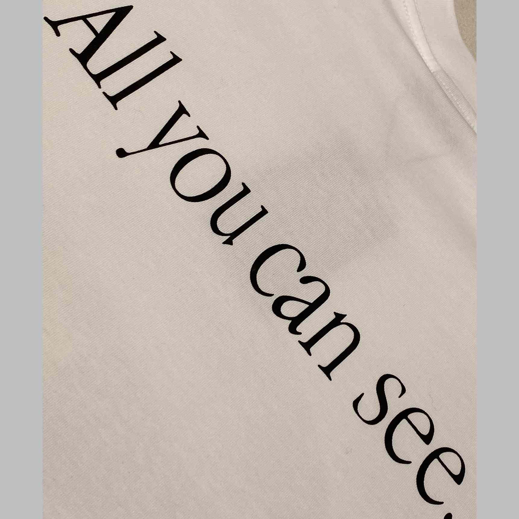 Balenciaga 360 Sunglasses T-Shirt Medium Fit In Dirty White - PerfectKickZ