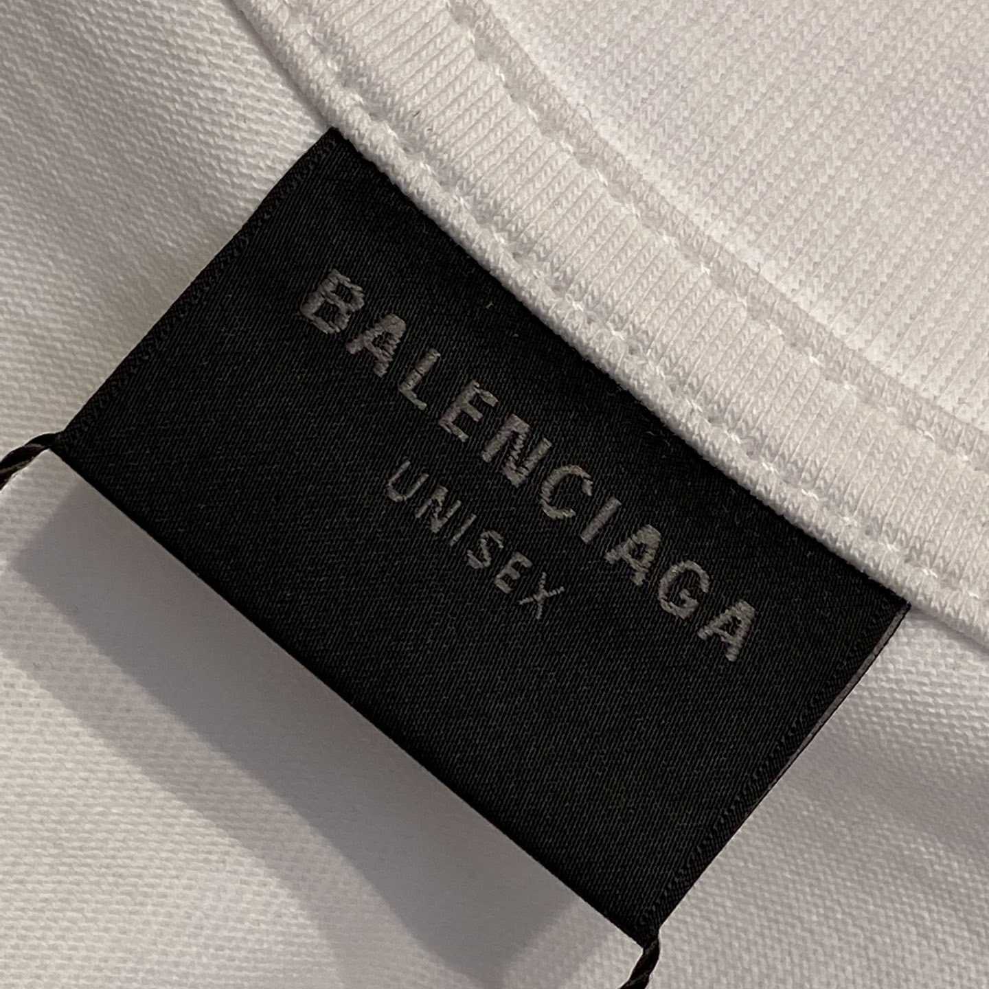Balenciaga 360 Sunglasses T-Shirt Medium Fit In Dirty White - PerfectKickZ