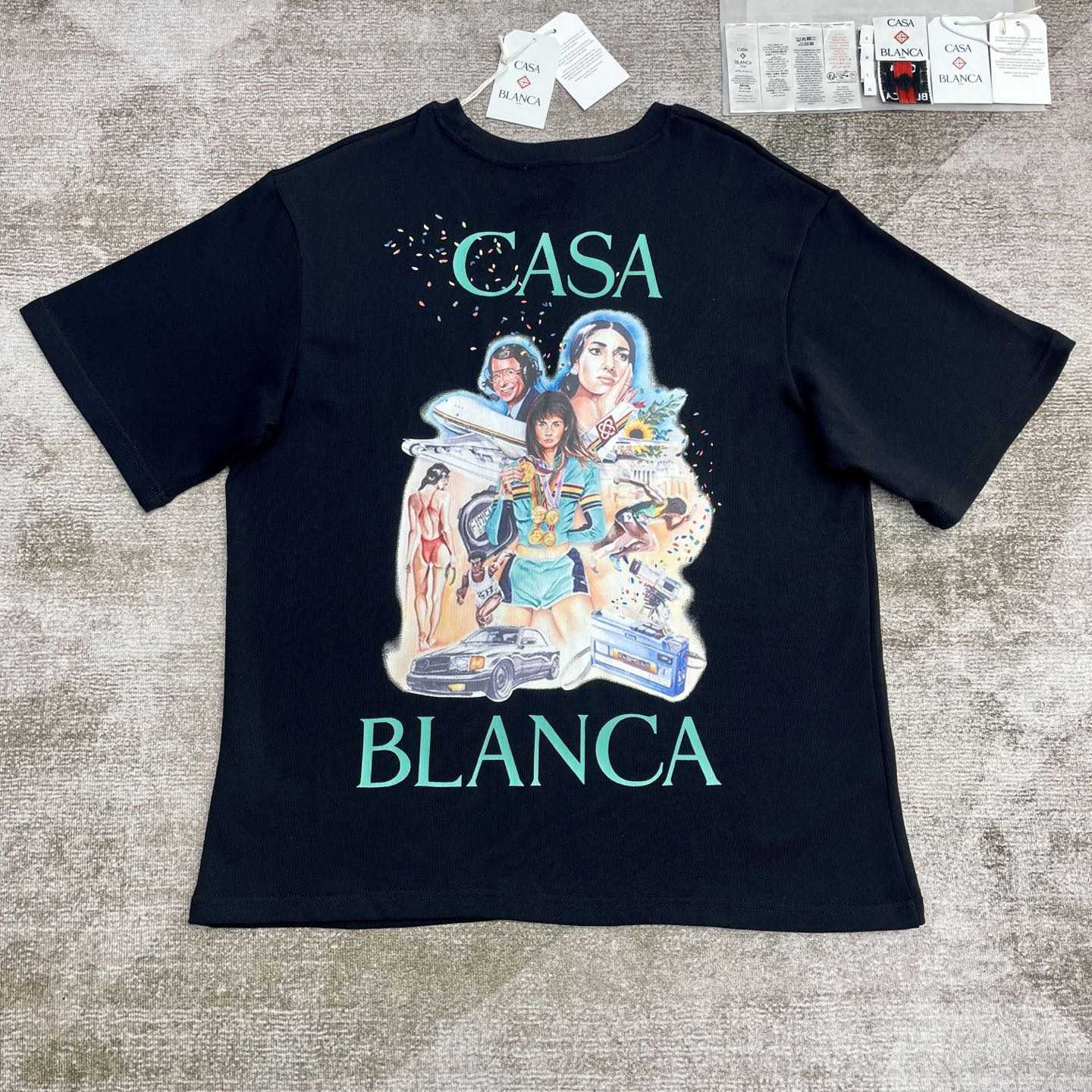 Casablanca Nature's teacher T-shirt    C949 - PerfectKickZ