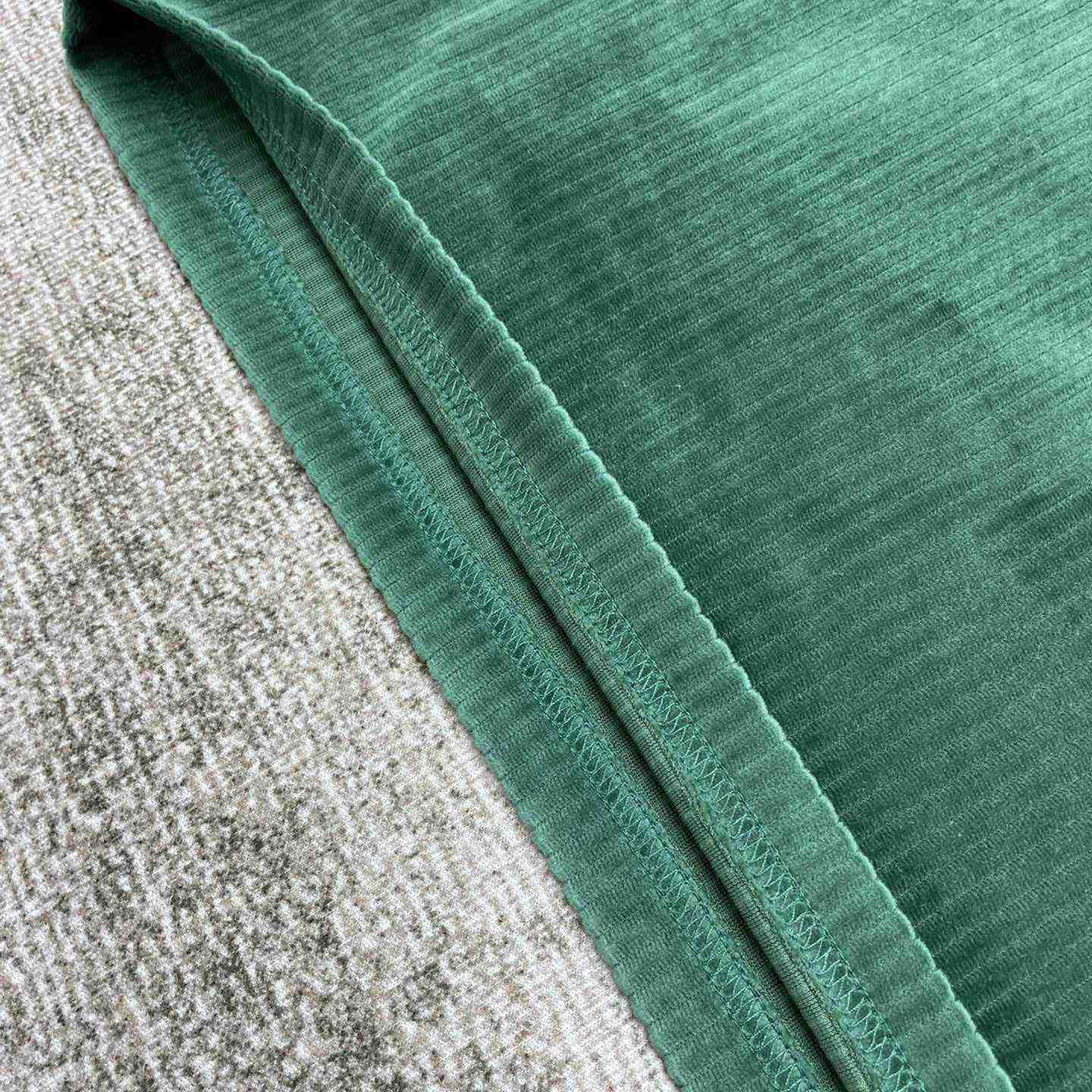Casablanca Rib Velour Polo Shirt   c877 - PerfectKickZ