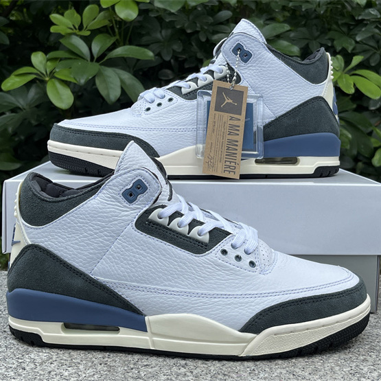 A Ma Maniére x Air Jordan 3 OG SP “Diffused Blue”   HV8571-100  - PerfectKickZ