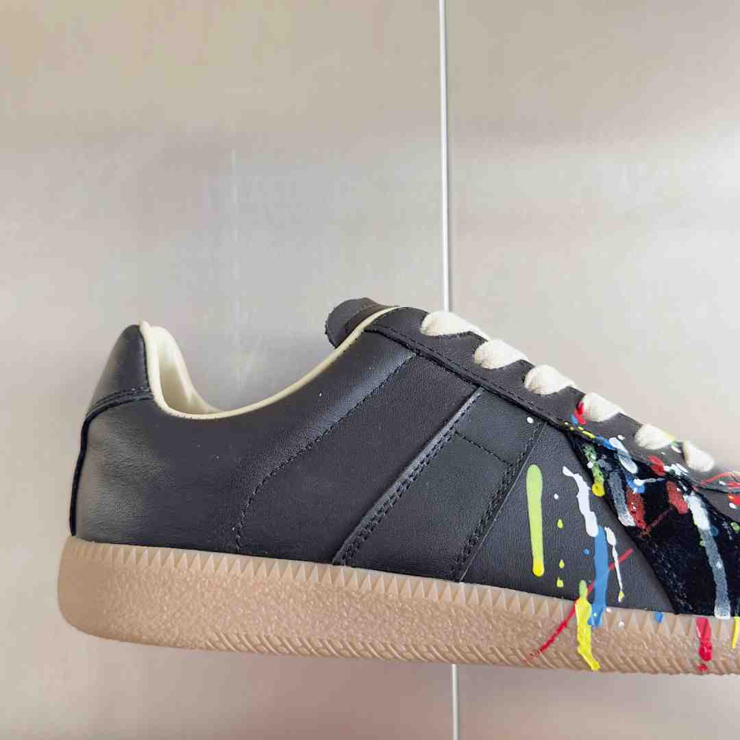 Maison Margiela Wmns Replica Low 'Paint Splatter - Black Pollock' - PerfectKickZ