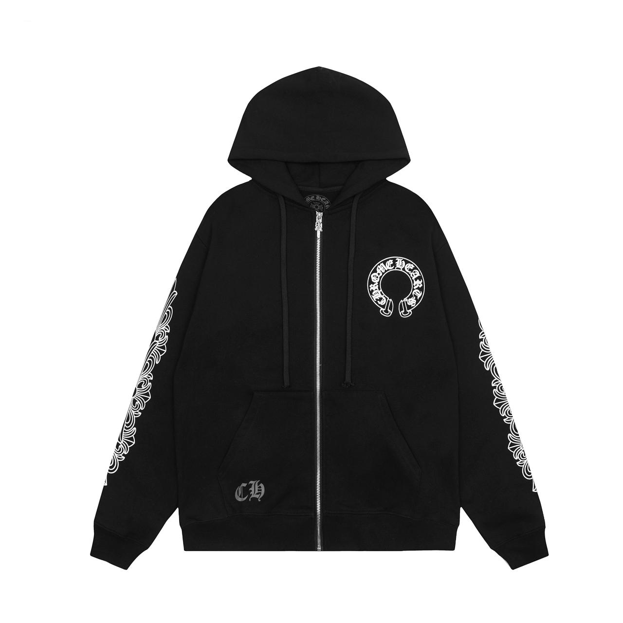 Chrome Hearts Zip Up Hoodie  - PerfectKickZ