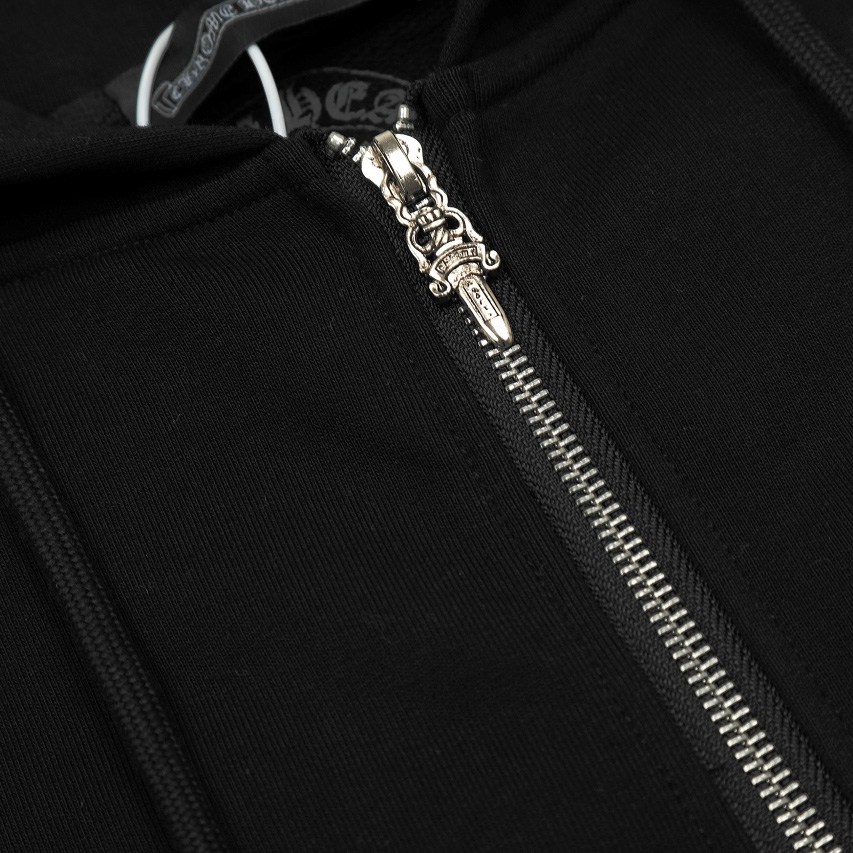 Chrome Hearts Zip Up Hoodie  - PerfectKickZ