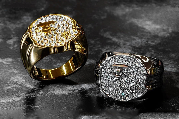 BAPE Adds Rhinestone Jewelry to Its Lineup - PerfectKickZ