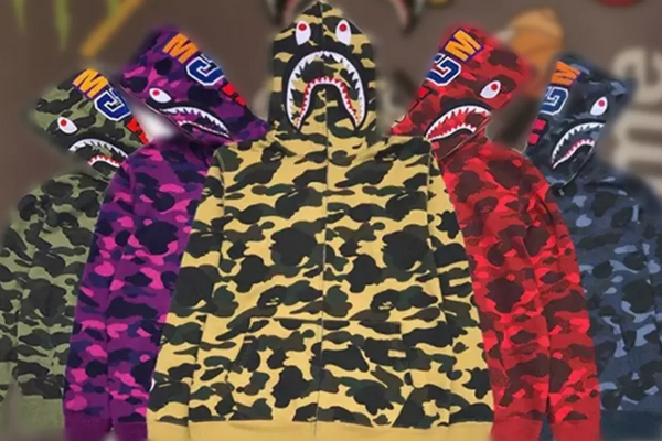 [Review]Bape 1st Camo Shark Full Zip Mens Hoodie - PerfectKickZ