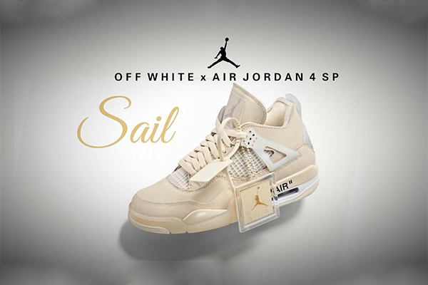  Where To Buy The Off-White x Air Jordan 4 WMNS “Sail” - PerfectKickZ
