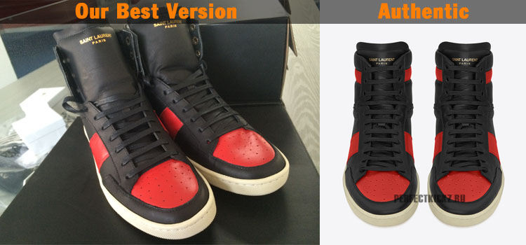 saint laurent paris sl/10h high top sneakers
