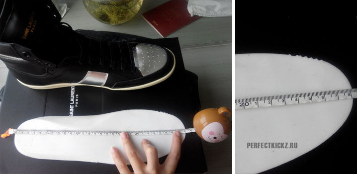 How do saint laurent paris sl/10h high top sneakers fit?