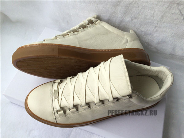 mens balenciaga arenas new white color