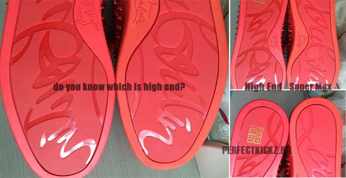 mens christian louboutin spikes red sole mens flat