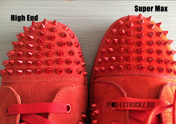 2015 new christian louboutin spiked shoes for men
