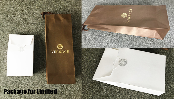 limited Versace belt package