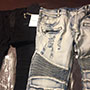 [review]Balmain Distressed Biker Jeans Light Blue and Black - PerfectKickZ